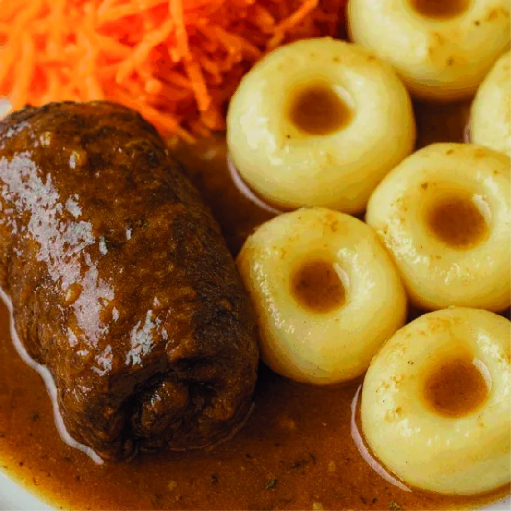 Rolada z karczku w sosie